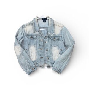 Stylish Light Blue Denim Jacket
